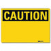 Caution Sign Blank 5x7in Rflctv Sheeting
