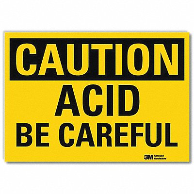 Caution Sign 10in x 14in Rflct Sheeting