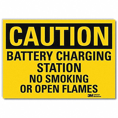 No Smoking Sign 10inx14in RflctvSheeting