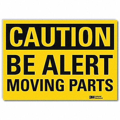 Safety Sign 10 in x 14 in Rflct Sheeting