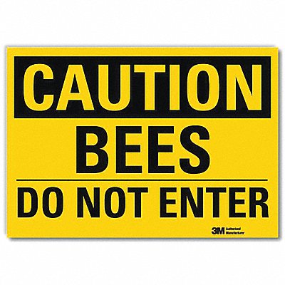 Entrance Sign 5 in x 7 in Rflct Sheeting