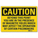 Caution Sign 5inx7in Reflective Sheeting