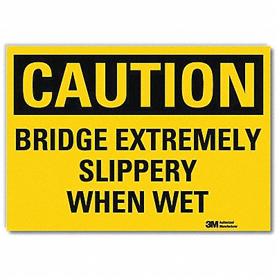 Safety Sign 10 in x 14 in Rflct Sheeting
