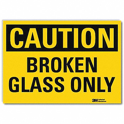 Safety Sign 7inx10in Reflective Sheeting