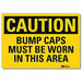 Caution Sign 5inx7in Reflective Sheeting
