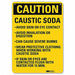 Caution Sign 10 in x 7 in Plastic