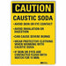 Caution Sign 14x10in Reflective Sheeting
