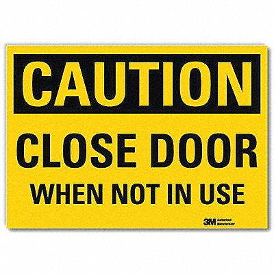 Safety Sign 10x14in Reflective Sheeting