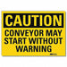 Safety Sign 10inx14in Reflctv Sheeting