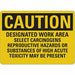 Caution Sign 7 in x 10 in Rflct Sheeting