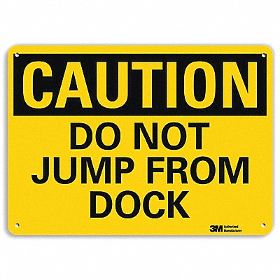 Facility Info Sign 10 in x 14 in Plastic
