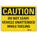 Safety Sign 7inx10in Reflective Sheeting