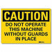 Safety Sign 5inx7in Reflective Sheeting