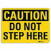 Safety Sign 7 in x 10 in Aluminum