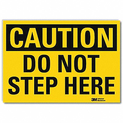 Safety Sign 5inx7in Reflective Sheeting