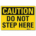 Safety Sign 5inx7in Reflective Sheeting