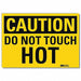 Caution Sign 10x14in Reflective Sheeting