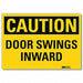 Safety Sign 10x14in Reflective Sheeting