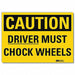 Safety Sign 5inx7in Reflective Sheeting