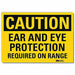 Caution Sign 5 in x 7 in Rflct Sheeting