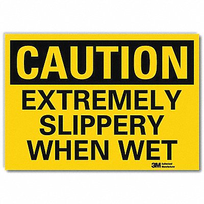 Safety Sign 10 in x 14 in Rflct Sheeting