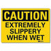 Safety Sign 10 in x 14 in Rflct Sheeting