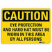 Safety Sign 7 in x 10 in Aluminum