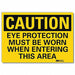 Caution Sign 7 in x 10 in Rflct Sheeting
