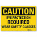 Caution Sign 7inx10in Reflctv Sheeting