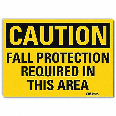 Caution Sign 10x14in Reflective Sheeting