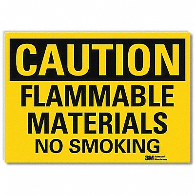 No Smoking Sign 10inx14in RflctvSheeting