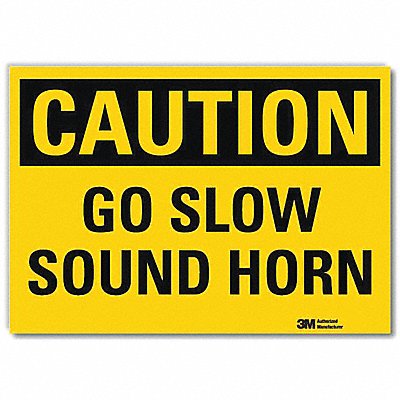 Reflective Lift Truck Label 7x10in Plstc