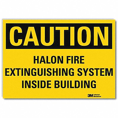 Fire Sign 10inx14in Reflective Sheeting
