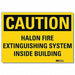Fire Sign 7in x 10in Reflective Sheeting