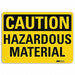 Safety Sign 7 in x 10 in Aluminum