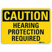 Caution Sign 10 inx14 in Aluminum