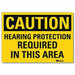 Caution Sign 5inx7in Reflective Sheeting