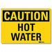 Caution Sign 7inx10in Reflctv Sheeting
