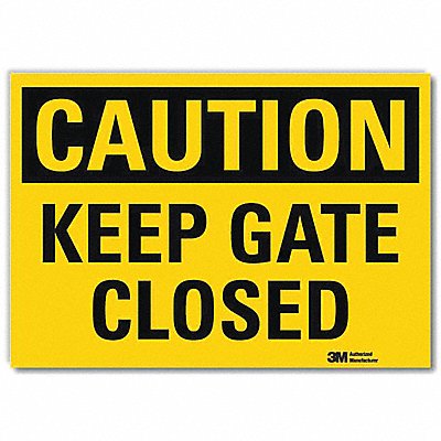 Safety Sign 5inx7in Reflective Sheeting