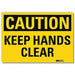 Caution Sign 10x14in Reflective Sheeting