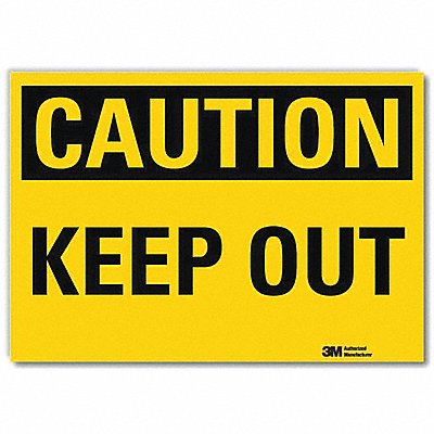 Safety Sign 7 in x 10 in Rflct Sheeting