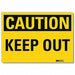 Safety Sign 7 in x 10 in Rflct Sheeting