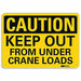 Caution Sign 10 in x 14 in Aluminum