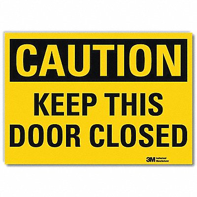 J7182 Safety Sign 7inx10in Reflective Sheeting
