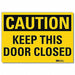 J7182 Safety Sign 7inx10in Reflective Sheeting