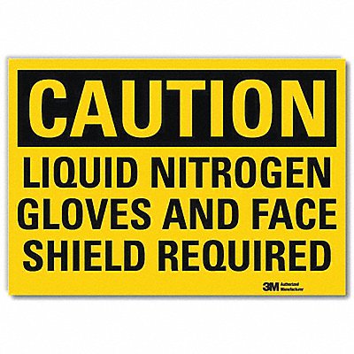 Caution Sign 10x14in Reflective Sheeting