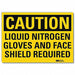 Caution Sign 10x14in Reflective Sheeting