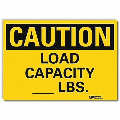 Safety Sign 5inx7in Reflective Sheeting