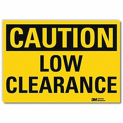 Safety Sign 7inx10in Reflective Sheeting