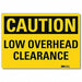 Safety Sign 7inx10in Reflective Sheeting